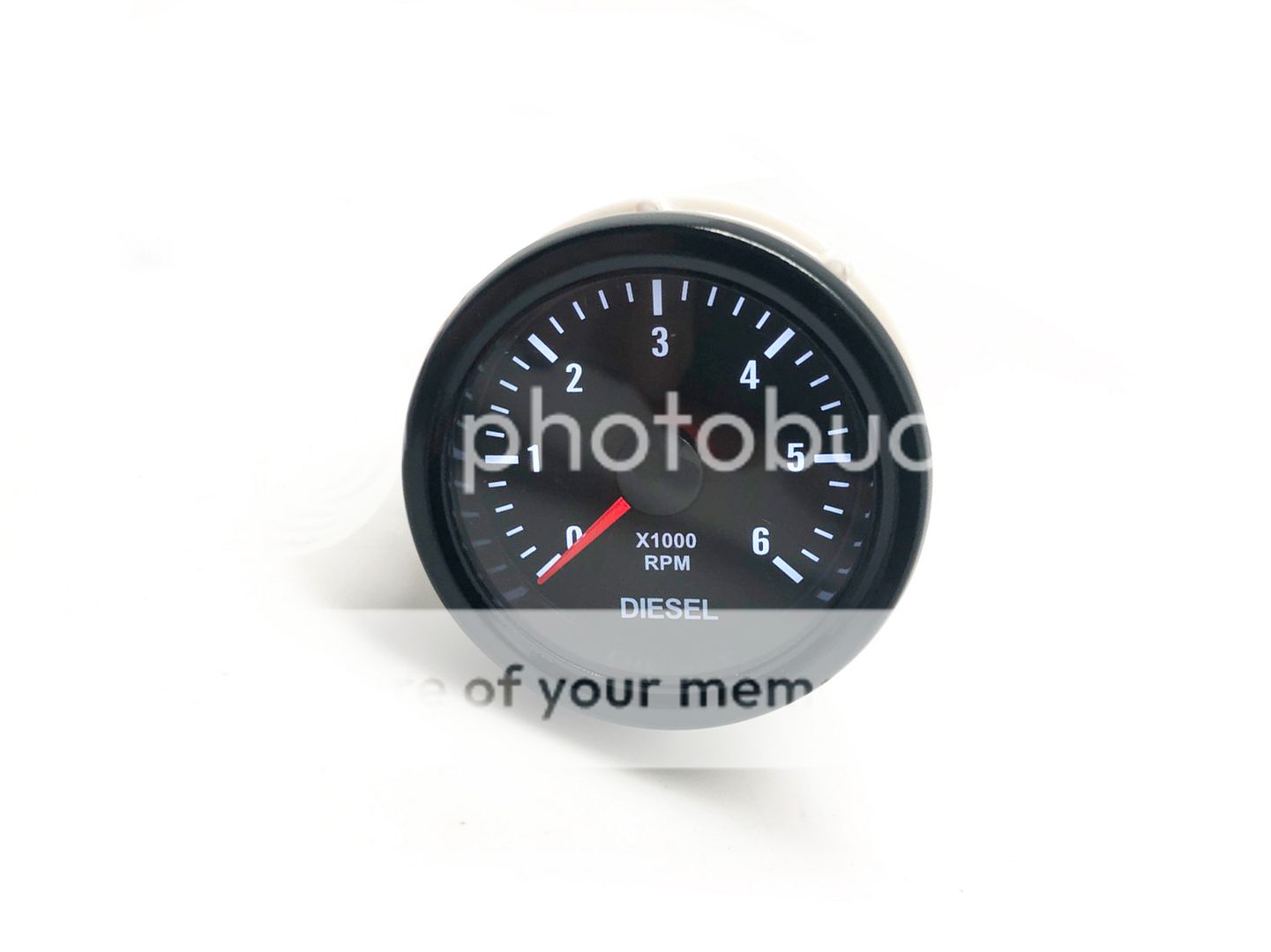 52mm 06000 RPM (On dash) Electrical Tachometer Gauge for Diesel Motor